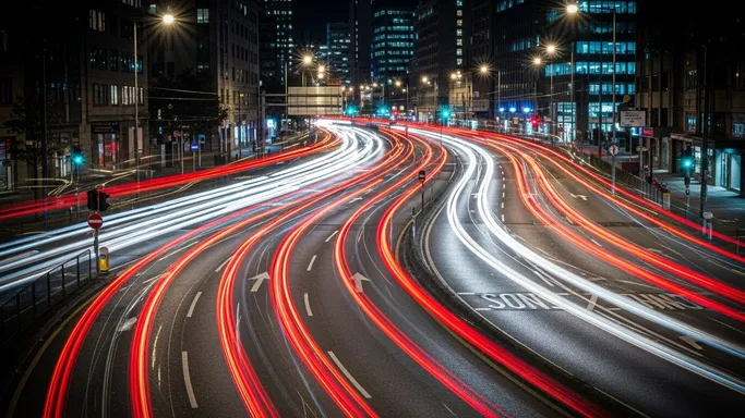 Slow shutter speed image