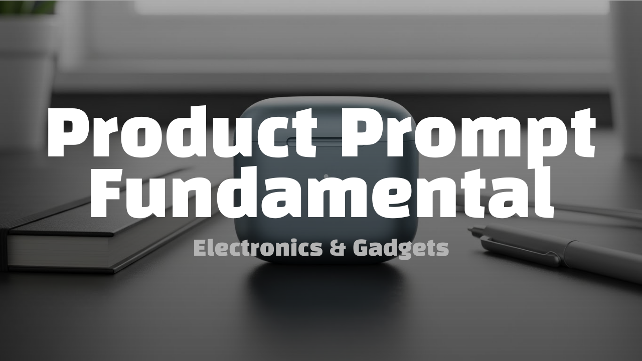 Electronics Product Prompts: Desk Setups, Studio Gradients, Night Glow