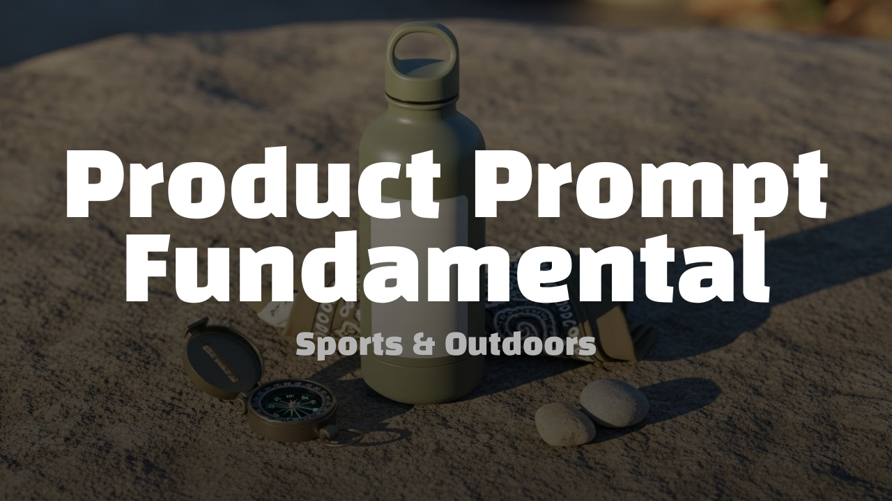 Sports & Outdoors Prompts: Gym Scenes, Trail Sets, Action Hands, Banner Layouts
